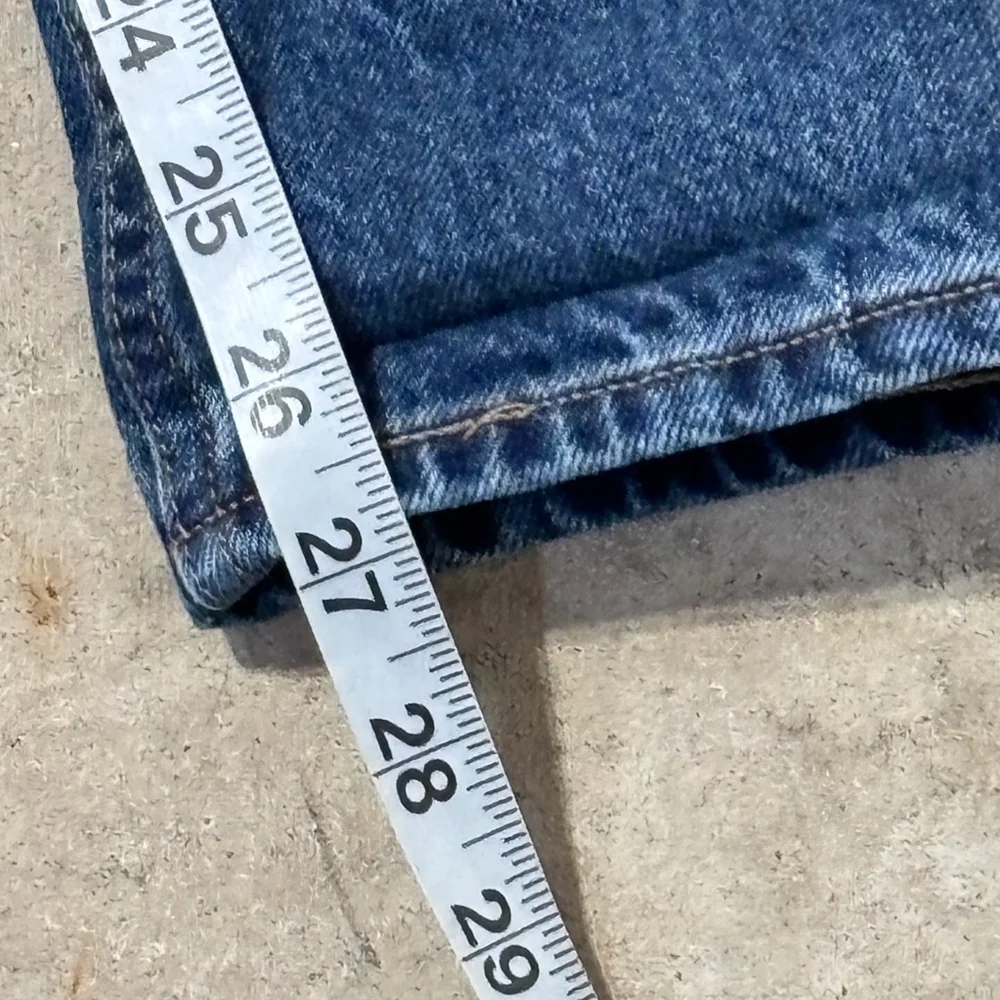 Denim Forum The Ex Boyfriend Jeans Women’s Size 24 Blue Button Fly Aritzia